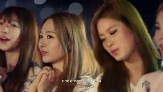 K-Pop Stars singing Official Song - One Dream One Korea (lyrics)