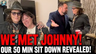 Johnny Depp EXCLUSIVE Interview - His Thoughts On Our Trial Coverage & YouTube WARRIORS!