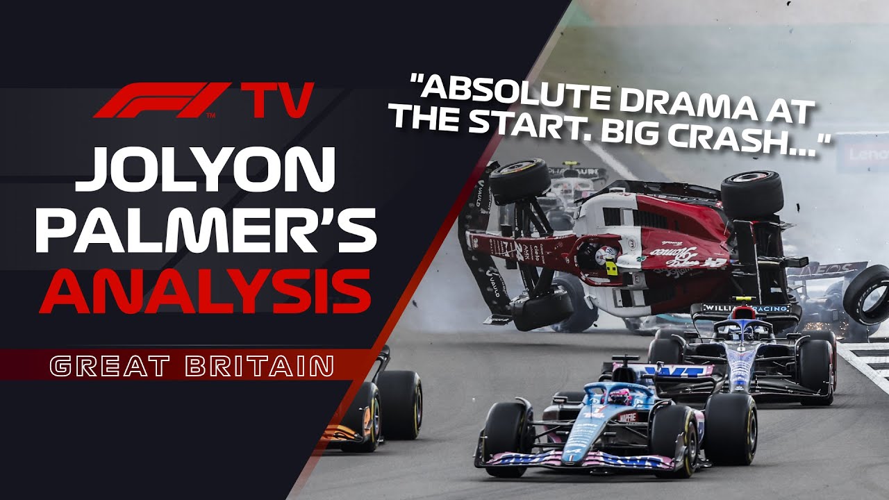 Taking a Look at the First Lap Jolyon Palmers F1 TV Analysis 2022 British Grand Prix