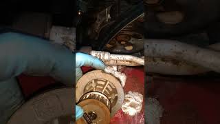 Opel vectra 1.6 coolant pump change and marks location