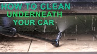 How to Clean Underneath Your Car : Nilfisk Underchassis Nozzle