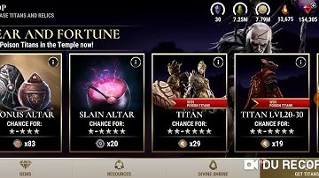 Dawn of titans - 15 more baba yaga event boost relic pulls