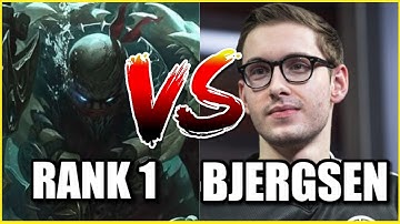 RANK 1 PYKE CHALLENGER DESTROYS TSM BJERGSEN (PENTAKILL!) - Davemon