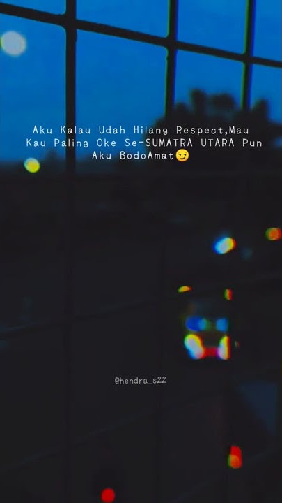 hilang respect||story wa 2021||versi medan