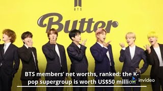 Celebrity BTS members’ net worths, ranked: the K-pop supergroup is worth US$50 million Profile