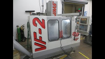 Haas VF-2 CNC Vertical Machining Center w/ Haas 32-Bit CNC Control, Haas Probing System & More!