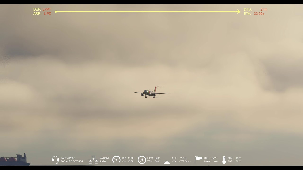 FENIX A320 BFU+Patch2 as TAP862 Lisbon to  Venice