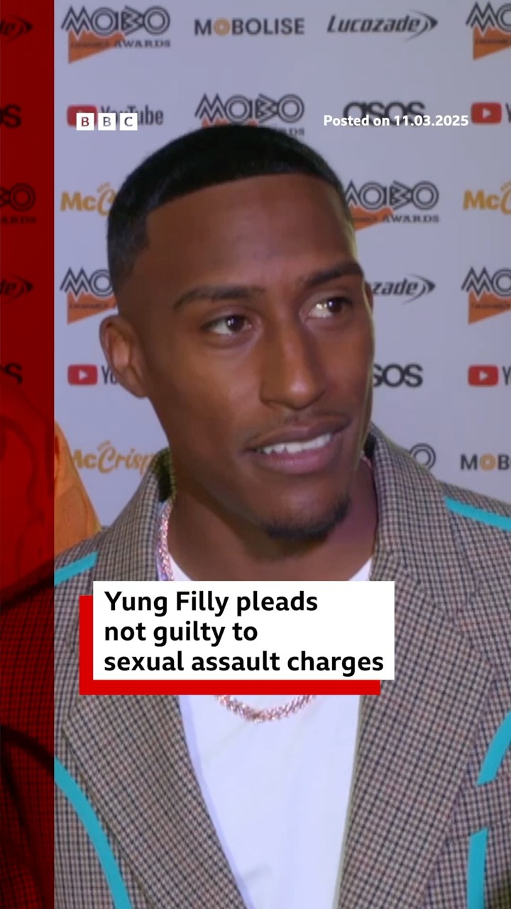 Yung Filly pleads not guilty to sexual assault charges. #YungFilly #Australia #BBCNews