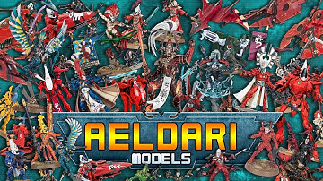Exploring Every Aeldari Model IN EXISTENCE - Warhammer 40K