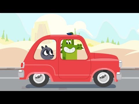 🚗 Learn cars - Cars, cars - Cars for Shopping - Cars For Children- Animation For Kids - 동영상