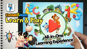 Get the Ultimate Dave and Ava Nursery Rhyme & Learning Experience anywhere anytime!