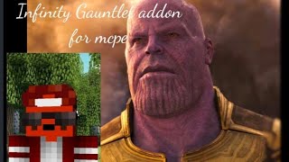 Infinity Gauntlet For MCPE Addon screenshot 2