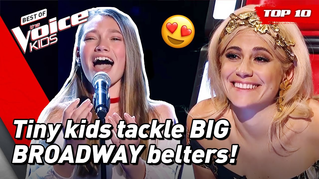 Kids that can BELT these BROADWAY classics! 🤩 | Top 10