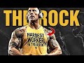 The rock acts like he trains hard