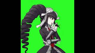 Celestia Ludenberg|| danganronpa green screen animation (read desc!)