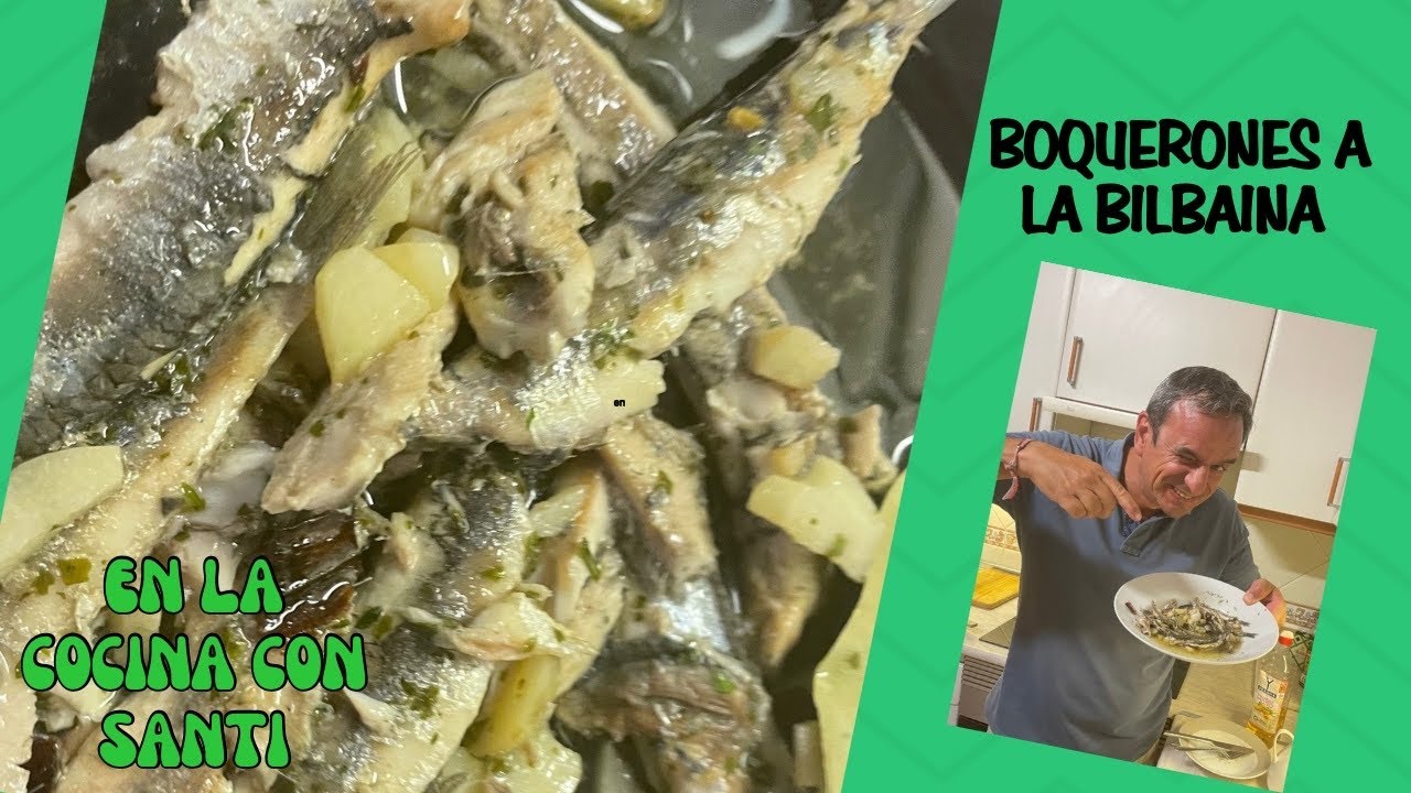Espectaculares boquerones a la bilbaína. #ricoysano #boquerones#recetasdepescado