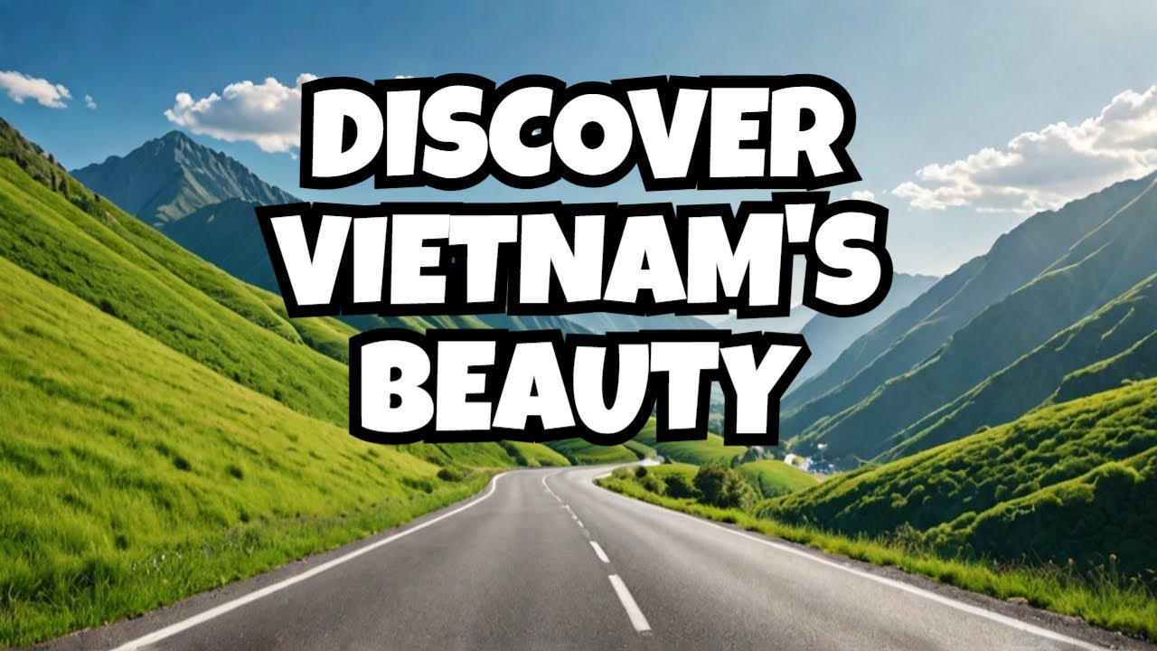 A beautiful road in Vietnam
