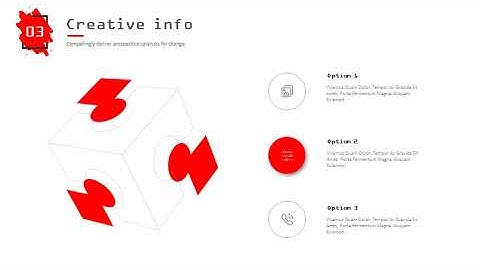 Best Year report red charts PowerPoint Template