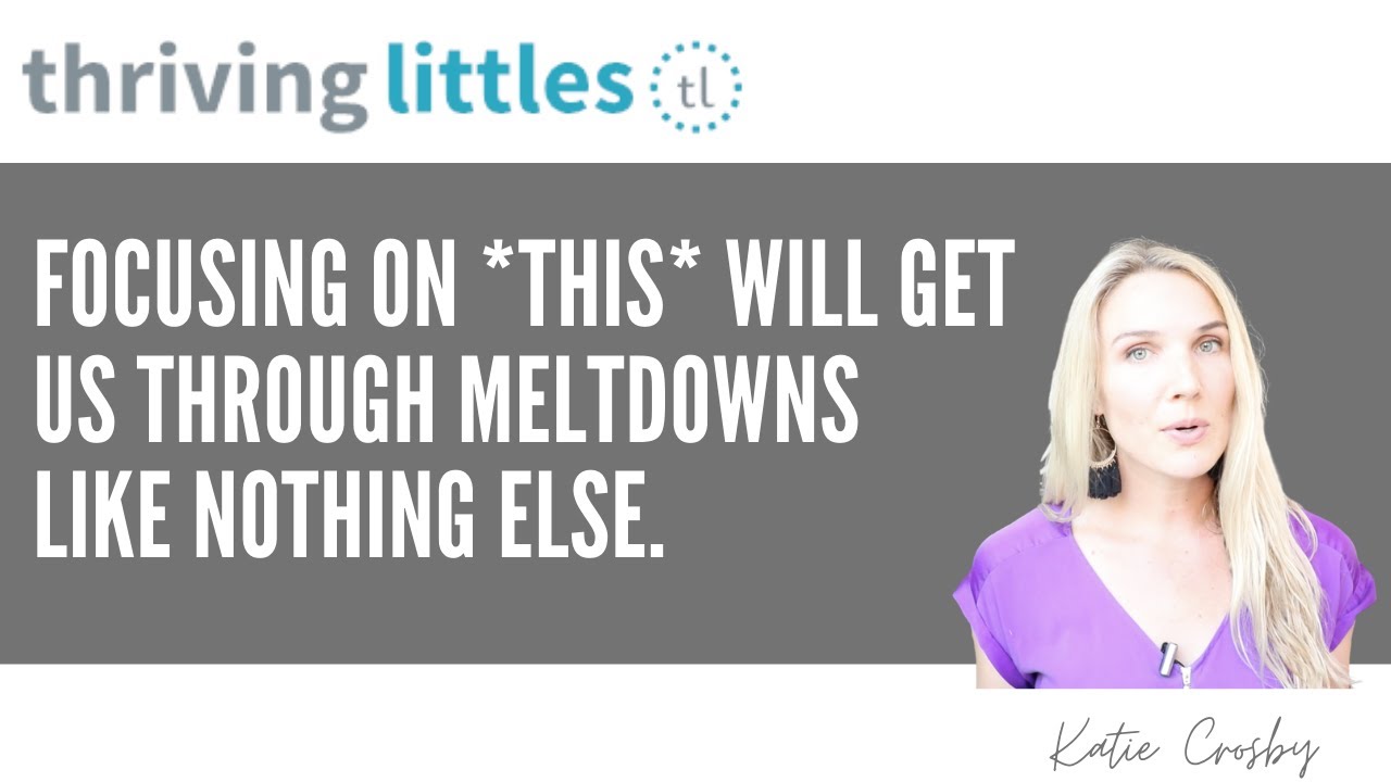 Focusing on this supports kids through meltdowns like nothing else.