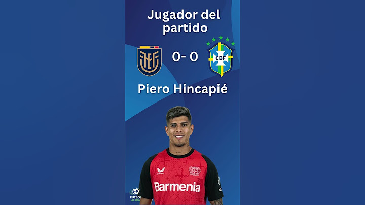 Final: Ecuador 0-0 Brasil | Piero Hincapié Jugador del Partido | Eliminatorias Sudamericanas 2025