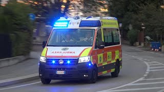 [LED WIG-WAG] Ambulanza SUEM 118 Treviso in emergenza - Italian ambulance responding code 3