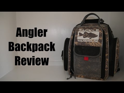 Tackle Warehouse Angler Backpack Review 