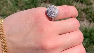 Unboxing My Custom VS Diamond Pinky Ring From Wafi Jewelry Unlimited•Comparing Si & Vs Diamonds💎
