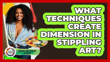 What Techniques Create Dimension In Stippling Art? - Drawing and Painting Academy