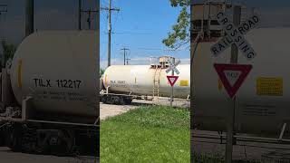 GTW 4933 Lead CN Local out of ChemTrade, then stops,Menasha, WI after tanks were coupled