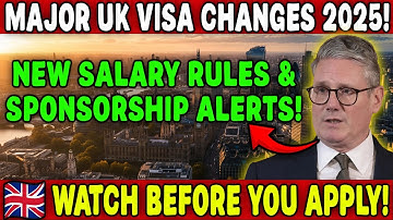 “UK Skilled Worker Visa 2025 Updates: Major Changes in Sponsorship & Eligibility You Must Know!”