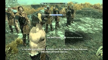 TES 5 SKYRIM - killing the first dragon - dragonborn - main theme music