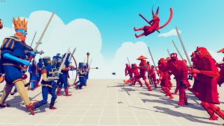 DYNASTY TEAM vs MEDIEVAL TEAM | TABS Totally Accurate Battle Simulator