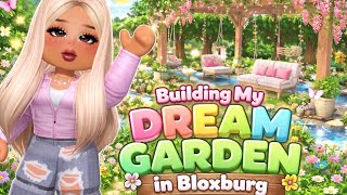 🌿 Building My Dream Garden in Bloxburg! 🌸 screenshot 4