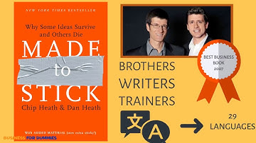 Made To Stick by Chip and Dan Heath – Animated Video Review
