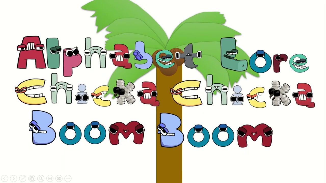 chicka chicka boom boom is the original alphabet lore - Imgflip