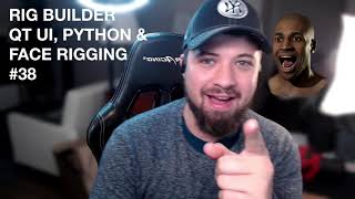 RigBuilder Dev. - Face Rig BlendShapes 08 | tpaulino live #38