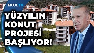 Hurbaşkanı Erdoğan Müjdeyi Verdi 81 İlde 500 Bin Konut İnşa Edilecek