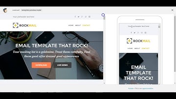 Custom MailChimp Responsive Email Template - Rockmail