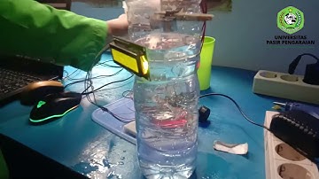 PROJECT ARDUINO MENGUKUR KETINGGIAN AIR MENGGUNAKAN SENSOR ULTRASONIC ARDUINO