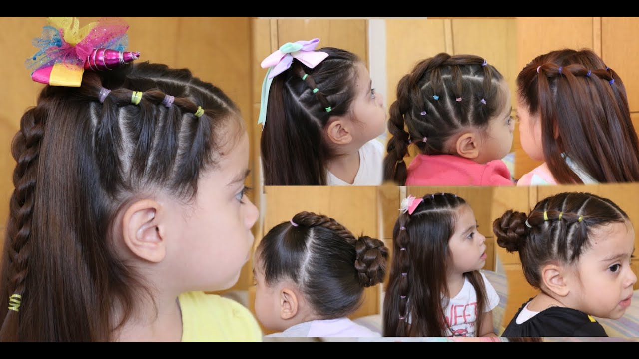 PEINADOS PARA TODA LA SEMANA l EASY CUTE HAIRSTYLES GIRL