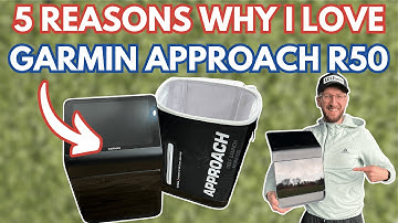 5 REASONS WHY I LOVE THE GARMIN APPROACH R50! Is This The BEST Prosumer Launch Monitor?
