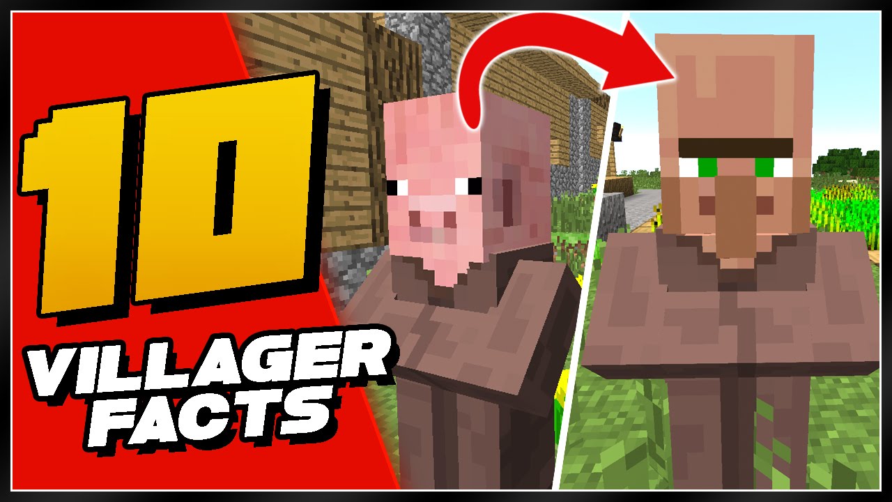 10 Minecraft Things You Didn't Know About Villagers - YouTube 10 Minecraft Things You Didn't Know About Villagers - YouTube