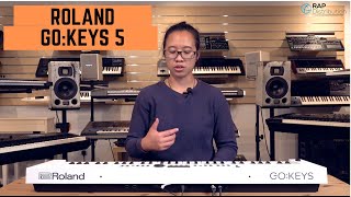 Roland GO:KEYS 5 Keyboard Overview with Georgy