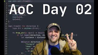 [AoC 2021] Day 2: #Rust