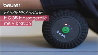 Massagerolle mit Vibration zur gezielten Muskelentspannung | Beurer MG 35 Deep Roll