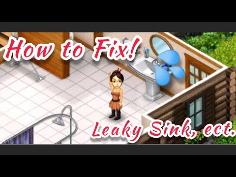 how to fix burst pipe in virtual families 3? 2