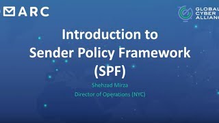 Introduction to the Sender Policy Framework (SPF): A Closer Look