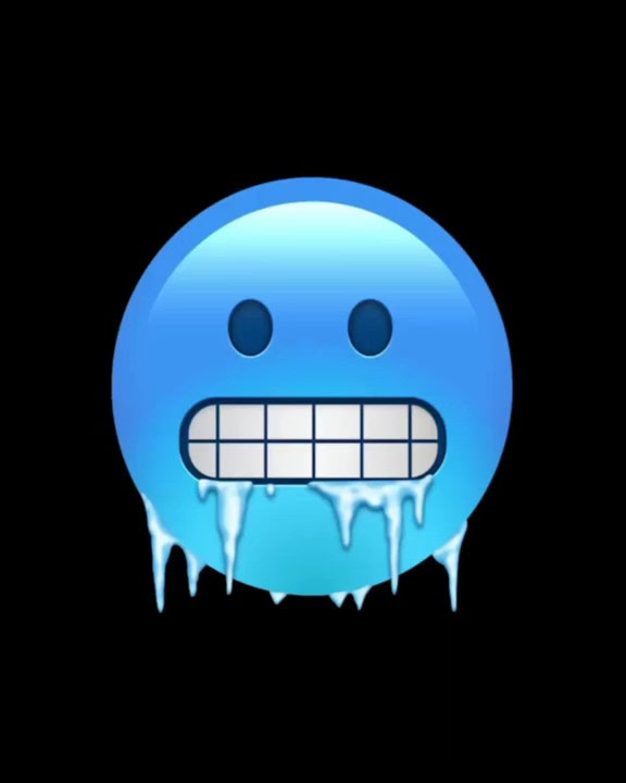 Shivering new 3d emoji 2021 black screen