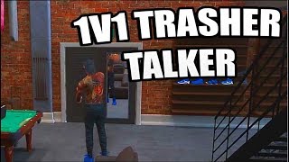 NBA 2K18: 1V1 TRASH TALKER  (POST SCORER DROPPIN 3S ON HIM)