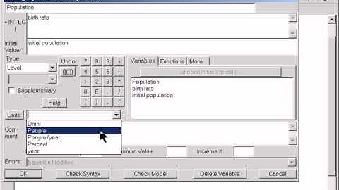 DL4. How Simulation Models Work, with Population Growth